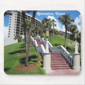 Galveston, Texas - Treppe-zum-Himmel- Mousepad (Vorne)