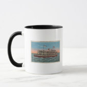 Galveston, TX - Blick auf das Galvez Tasse (Links)
