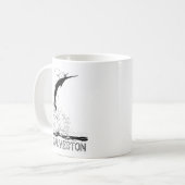 Galveston, TX Sportfish Kaffeetasse (Vorderseite Links)