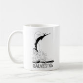 Galveston, TX Sportfish Kaffeetasse (Links)