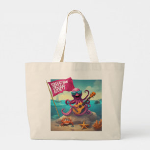 Galveston Ukulele GUS Große Tote Tasche mit Kunst
