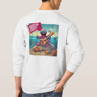 Galveston Ukulele GUS Long Sleeve Men-T - Shirt