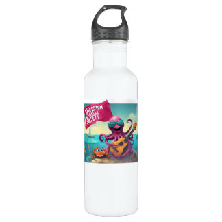 Galveston Ukulele GUS Stainless Water Flasche 24oz Edelstahlflasche