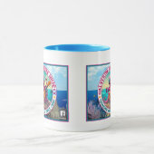 Galveston Ukulele Society GUS Octopus Tasse (Zentrum)