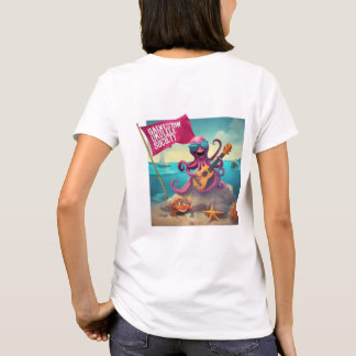 Galveston Ukulele Women's T - Shirt F&B Octopus