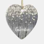 Galveston Wetland Grass Twinkling Sea Keramik Ornament (Rechts)