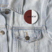 Galway-Abzeichen Button (Beispiel)