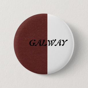 Galway-Abzeichen Button