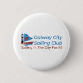 Galway City Sailing Button (Vorderseite)