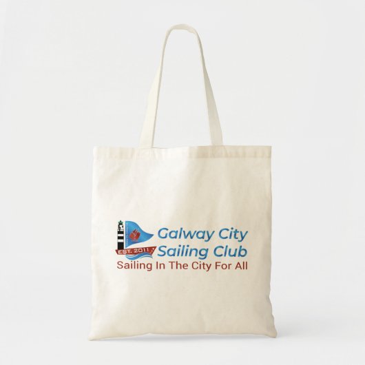 Galway City Sailing Club - Logo-Logo Tragetasche (Vorne)