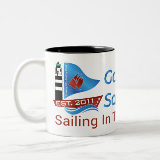 Galway City Sailing Club - Logo Solid Zweifarbige Tasse