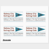 Galway City Sailing Club Stickers (Blatt)