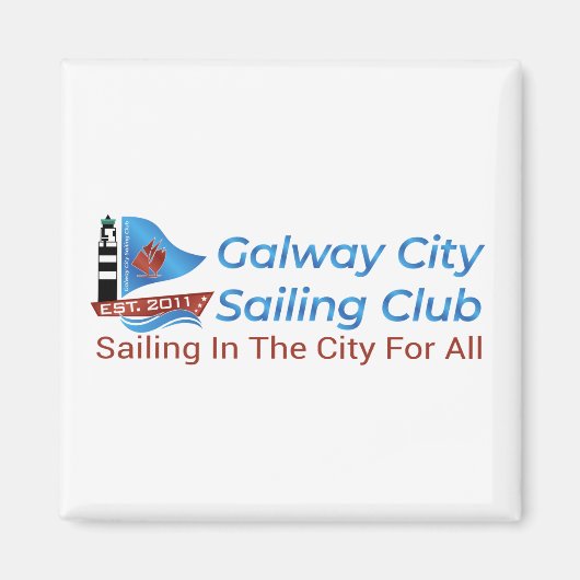 Galway City Sailing Magnet (Vorne)