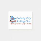 Galway City Sailing Post-it Klebezettel (Vorderseite)