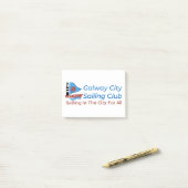 Galway City Sailing Post-it Klebezettel (Auf Schreibtisch)