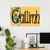 Galway (gälisch) Poster Print (Heimbüro)