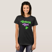 Galway Girl Drink St Patricks Drink Paddys Day T-Shirt (Vorne ganz)