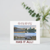 Galway hat alles! postkarte (Stehend Vorderseite)