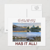 Galway hat alles! postkarte (Vorne/Hinten)