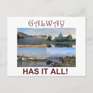 Galway hat alles! postkarte