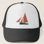 Galway Hooker Hat Truckerkappe (Vorderseite)