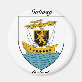 Galway Ireland Antik Wappen Magnet