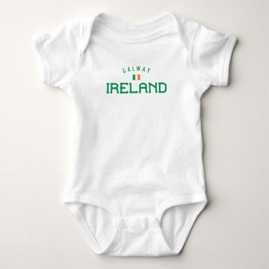 Galway Irland Baby Strampler (Vorderseite)