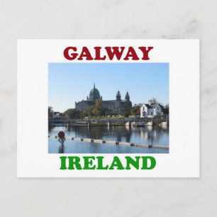 Galway Irland Postkarte