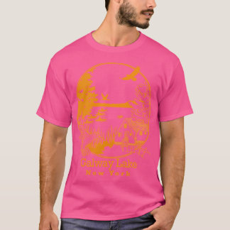 Galway Lake einfarbig golden vintage T-Shirt