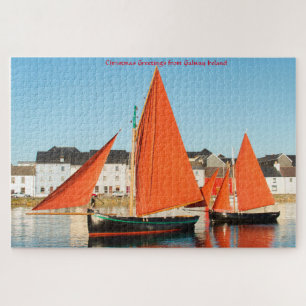 Galway-Segelboote Irland. Puzzle