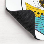 Galway-Wappen Mousepad (Ecke)