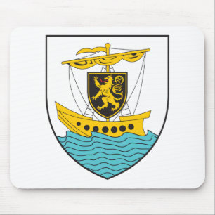 Galway-Wappen Mousepad