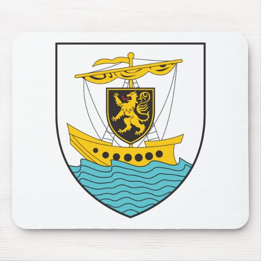 Galway-Wappen Mousepad (Vorne)