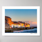 Galway's Waterfront at Sunset - Irland - Mini Poster (Vorne)
