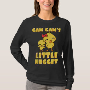 Gam Gam's Little Nugget Chicken Lover Oma Moth T-Shirt