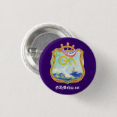 GAM lila Bürgschafts-Button Button (Vorne & Hinten)