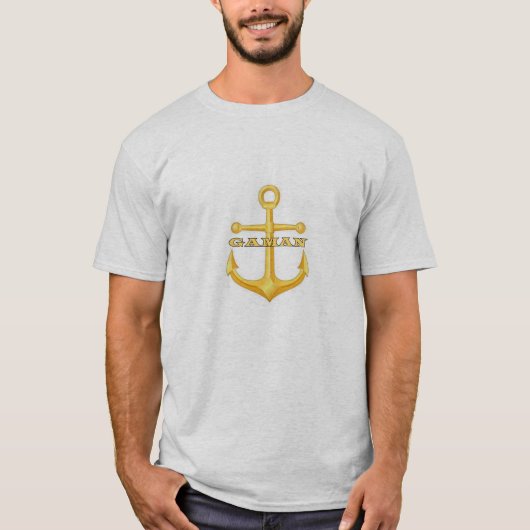 GAMAN ANCHOR T - SHIRT (Vorderseite)