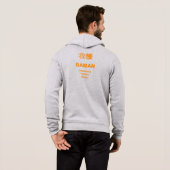 GAMAN Full-Zip Hoodie (Schwarz voll)