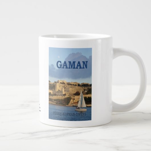 "Gaman" Jumbo-Tasse (Rechts)
