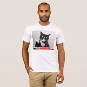 Gamaschen-- die Katze, die den CommiemausT - Shirt (Vorne ganz)