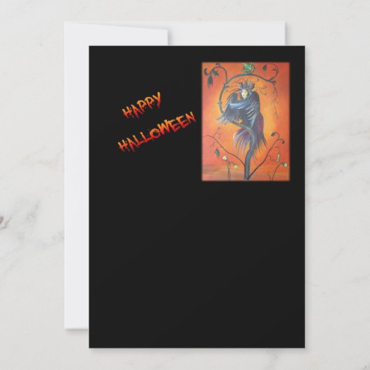 Gamaun der prophetische Vogel mit RuffelFedern (Rückseite)