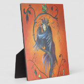 Gamaun der prophetische Vogel mit RuffelFedern Fotoplatte (Seite)