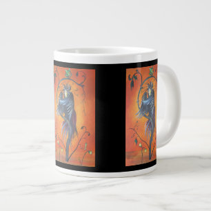 Gamaun der prophetische Vogel mit RuffelFedern Jumbo-Tasse
