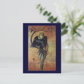 Gamayun Postkarte (Stehend Vorderseite)