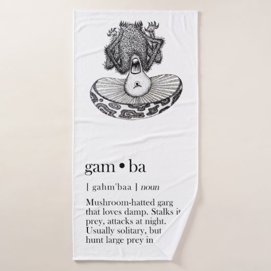 Gamba Badehandtuch (Badehandtuch)