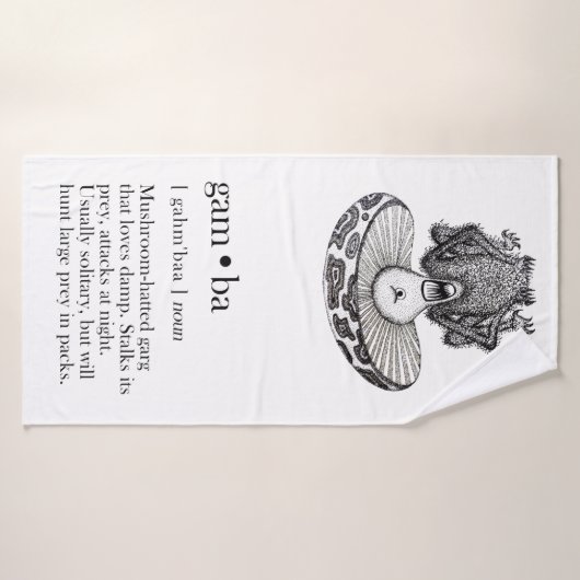 Gamba Badehandtuch (Badehandtuch)