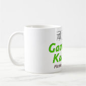 Gambatte Kudasai - tun Sie bitte Ihr Bestes! Kaffeetasse (Links)