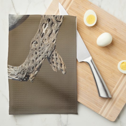 Gambels Quail Geschirrtuch (Viertel Falte)