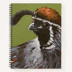 Gambels Quail Notizblock