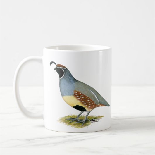 Gambels Wüsten-Wachteln Kaffeetasse (Links)